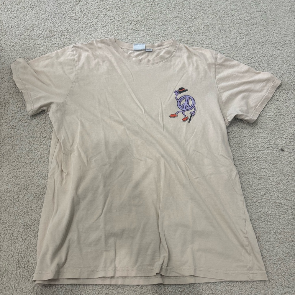 Men’s Cotton On Peace Sign T-Shirt